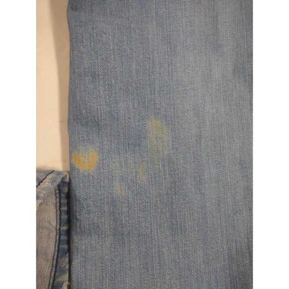 True Religion Bobby Big QT Distressed Jeans Black Stitch - Sz 40 x 28 Md… - Picture 12 of 13